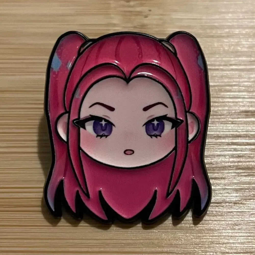 KPop Demon Hunters Huntrix Mira, Rumi & Zoey 3 Piece Pin Set